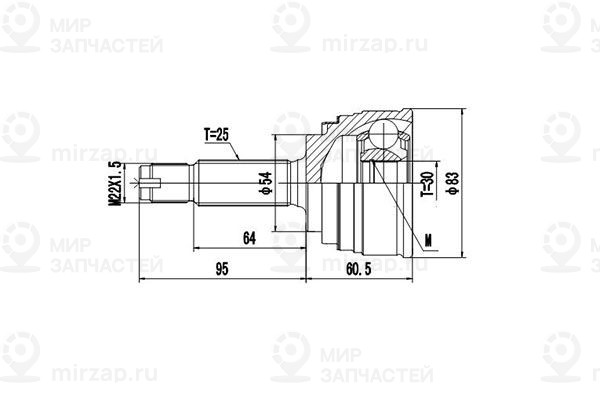 Запчасть DYNAMATRIX DCV839009