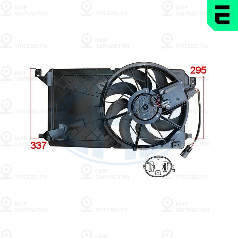 Вентилятор, охлаждение двигателя ERA 352072