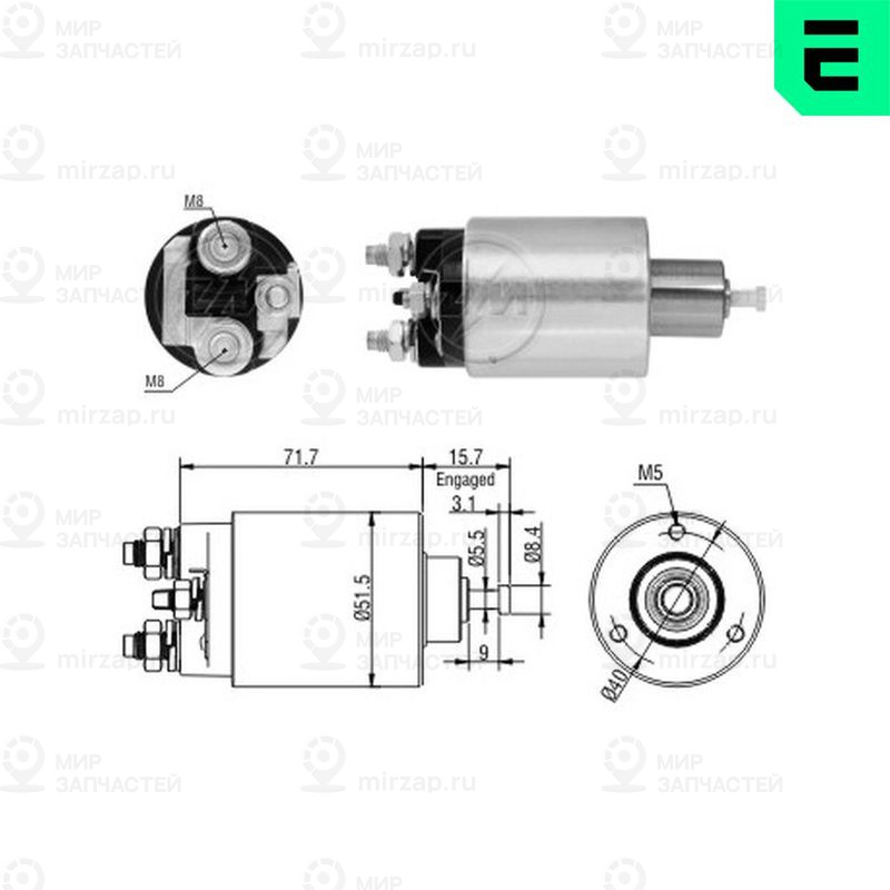 Запчасть ERA ZM865