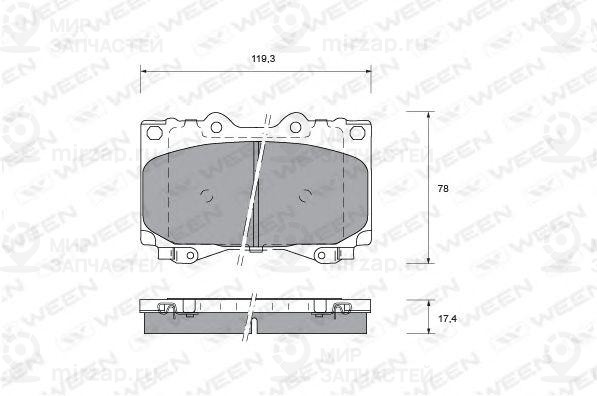 Запчасть WEEN 1512191