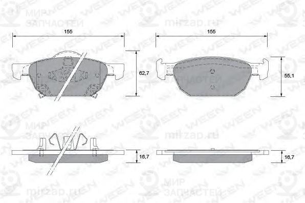 Запчасть WEEN 1512570