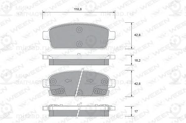 Запчасть WEEN 1512731