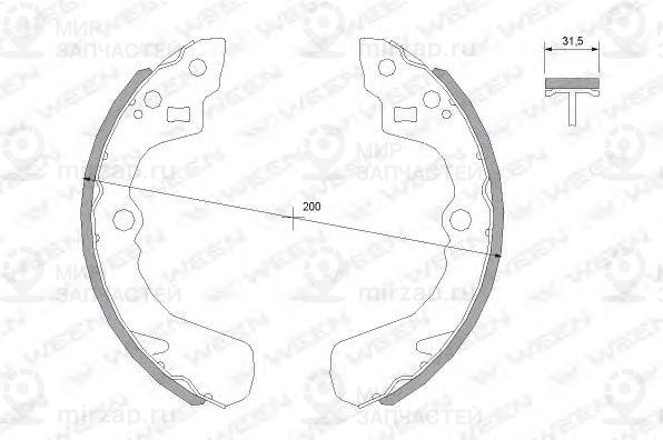 Запчасть WEEN 1522123