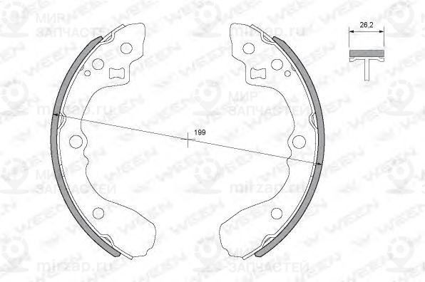Запчасть WEEN 1522348