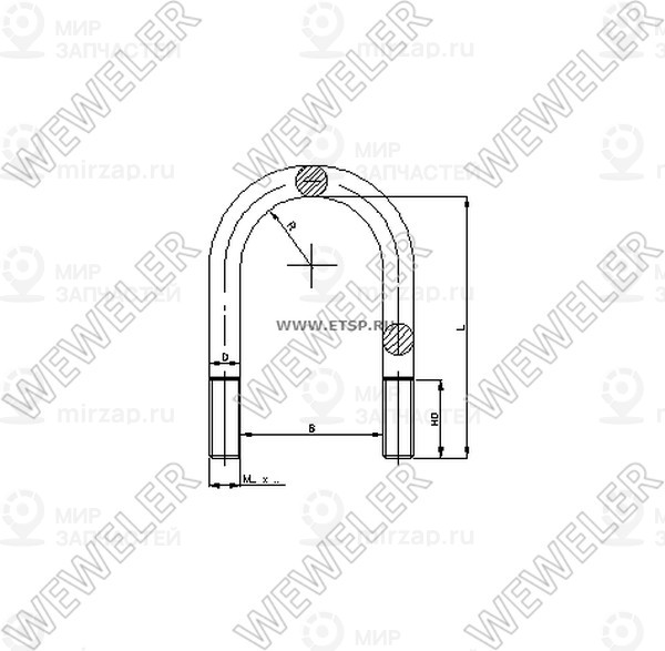 Запчасть WEWELER B179M22A013