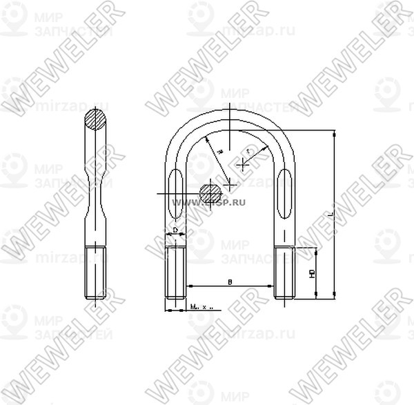 Запчасть WEWELER B179M24A104