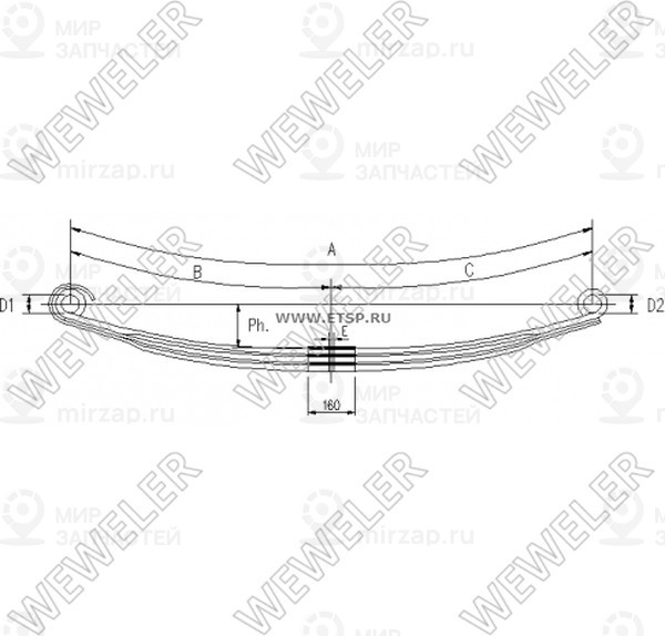 Запчасть WEWELER F020T649ZA75