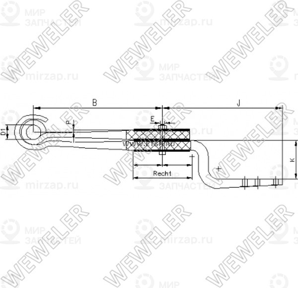Запчасть WEWELER F179Z191ZA75