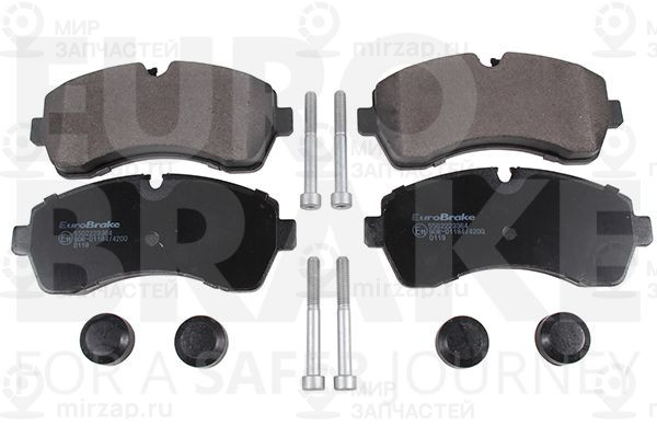 Комплект тормозных колодок, дисковый тормоз EUROBRAKE 5502223364