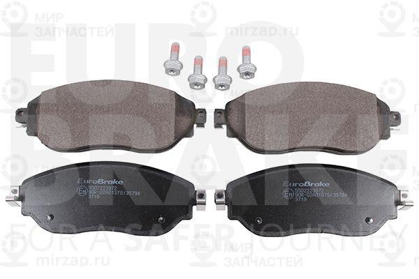 Комплект тормозных колодок, дисковый тормоз EUROBRAKE 5502223972