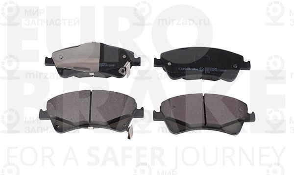 Комплект тормозных колодок, дисковый тормоз EUROBRAKE 5502224585