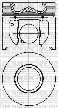 Поршень YENMAK 3103768050