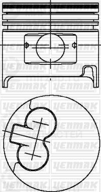 Запчасть YENMAK 3103992050