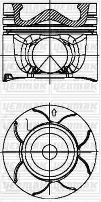 Запчасть YENMAK 3104023000