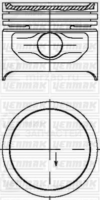 Запчасть YENMAK 3104212000