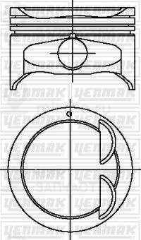 Запчасть YENMAK 3104446050
