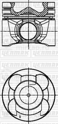 Запчасть YENMAK 3104581050