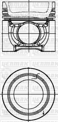 Запчасть YENMAK 3104586050
