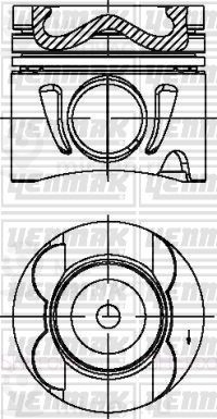 Запчасть YENMAK 3104676050