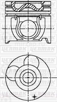 Запчасть YENMAK 3603537000