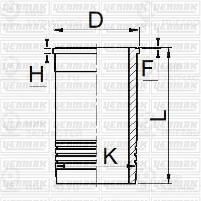 Запчасть YENMAK 5105281000