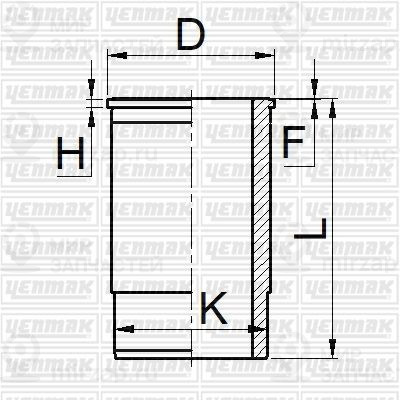 Запчасть YENMAK 5105508000
