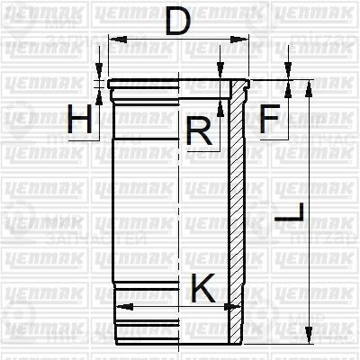 Запчасть YENMAK 5105918000