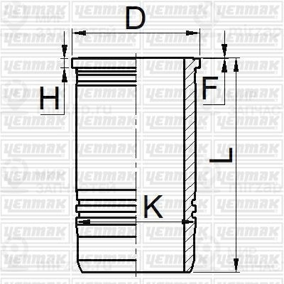 Запчасть YENMAK 5106066000