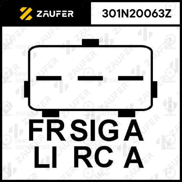 Запчасть ZAUFER 301N20063Z
