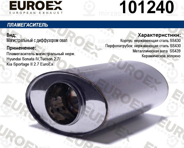 Запчасть EuroEx 101240