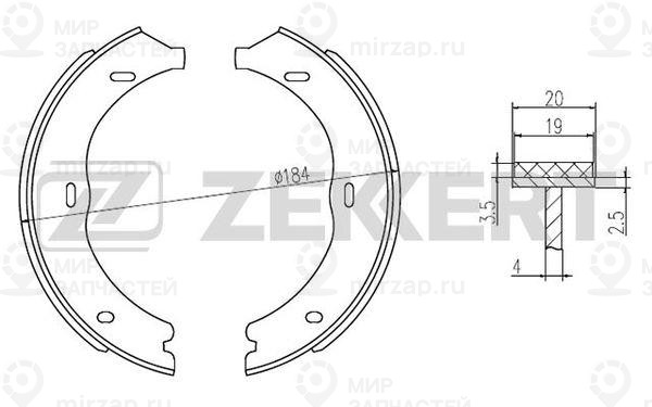 Запчасть ZEkkert BK4305