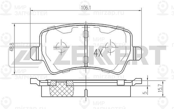 Запчасть ZEkkert BS1030