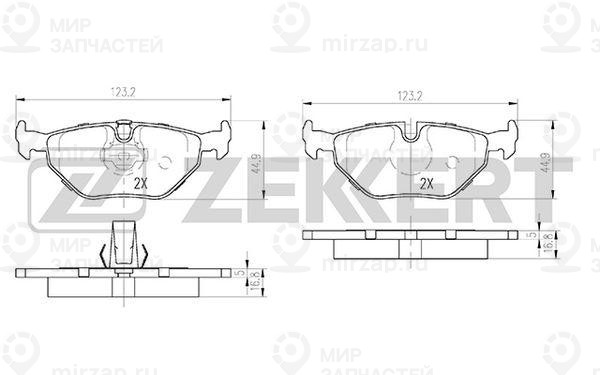Запчасть ZEkkert BS1155