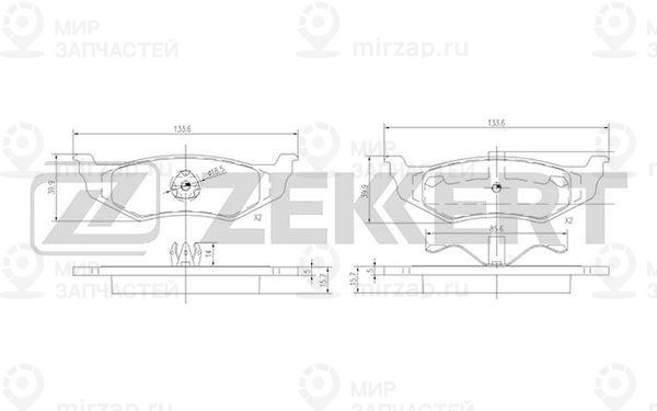 Запчасть ZEkkert BS1339