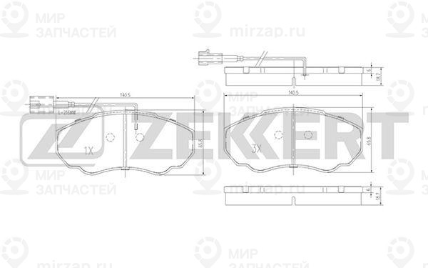 Запчасть ZEkkert BS1460