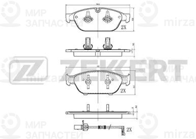 Запчасть ZEkkert BS2425
