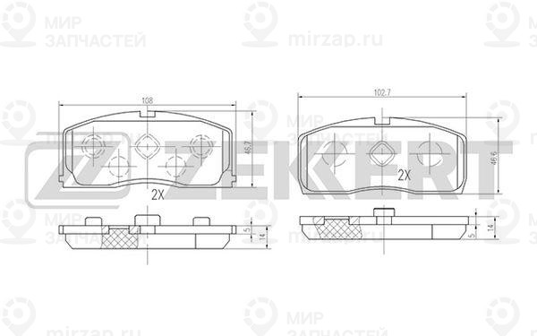 Запчасть ZEkkert BS2539