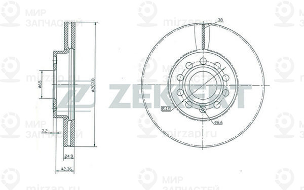 Запчасть ZEkkert BS5043