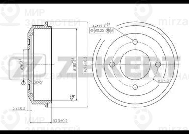 Запчасть ZEkkert BS5421