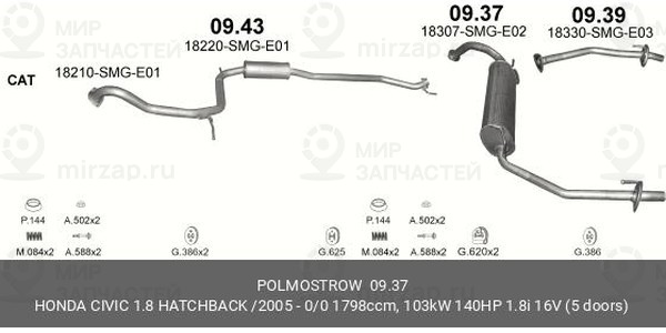 Запчасть ZEN 0937