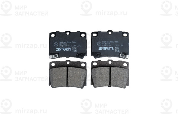 Колодки тормозные ZENTPARTS Z07291