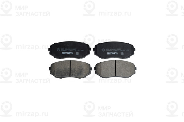 Z07351_колодки Дисковые Передние!\Mazda Cx-7 Mzr Disi Turbo 07> ZENTPARTS Z07351