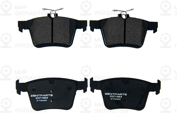 Колодки Дисковые Зад., A3, Vw Golf Vii ZENTPARTS Z07383