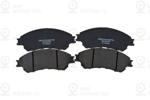 Z07675_колодки Тормозные Дисковые!\ Suzuki Sx4 1.6/1.6Ddis 13> ZENTPARTS Z07675