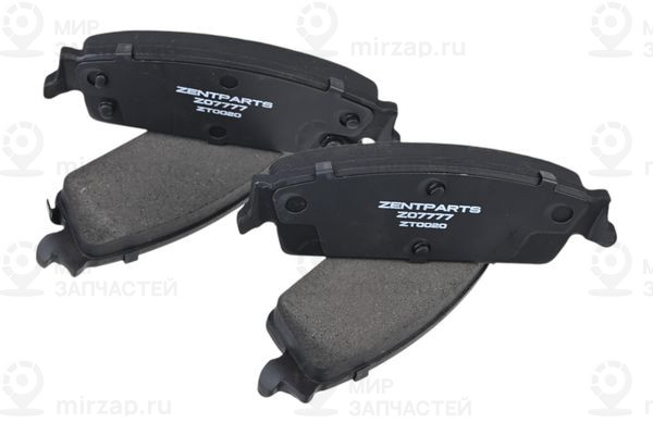 Колодки Тор. Диск. Зад. С Антиск. Пл.!\ Cadillac Escalade, Chevrolet Silverado/T ZENTPARTS Z07777