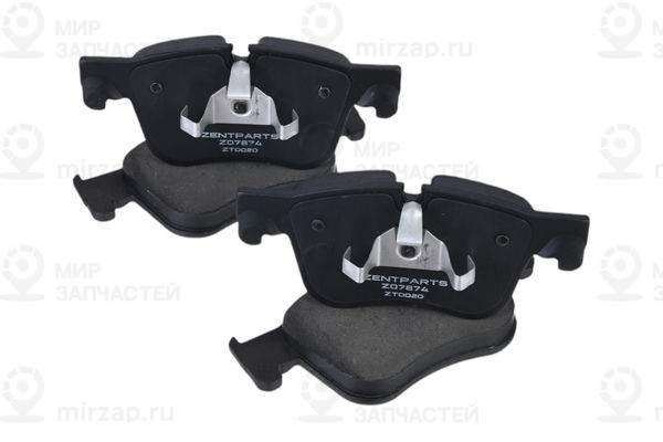 Колодки Тор. Диск. Перед. С Антиск. Пл.! (P61127)\ Peugeot/ Citroen C4 Picasso 1 ZENTPARTS Z07874