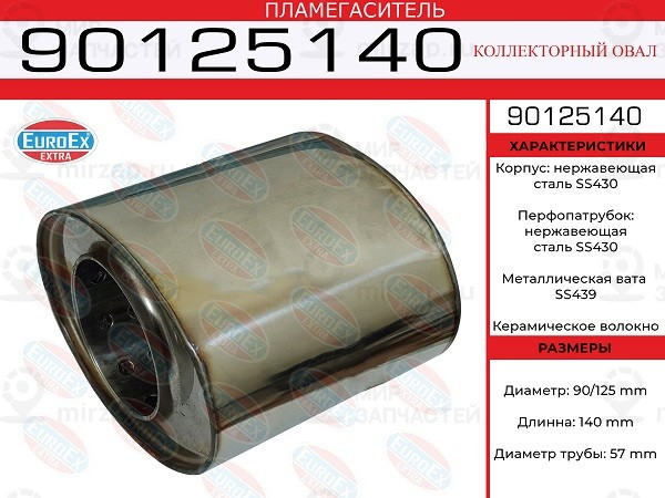 Запчасть EuroEx 90125140