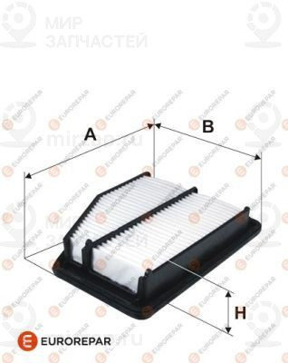 Воздушный фильтр EUROREPAR 1616248780