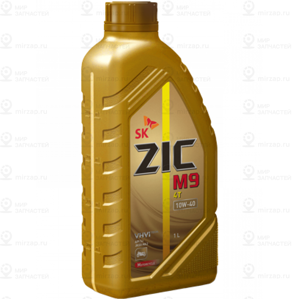 Zic M9 4T 10W40 (1L)_Масло Моторное! Для Мото Синт.\ Api Sm, Jaso Ma2
 ZIC 132026