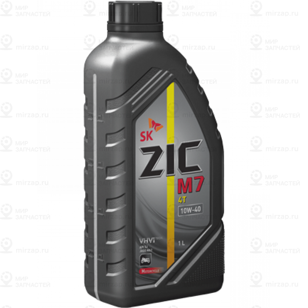Zic M7 4T 10W40 (1L)_Масло Моторное! Для Мото Синт.\ Api Sl, Jaso Ma2
 ZIC 132027